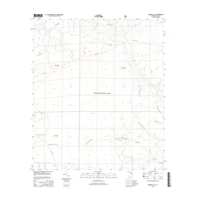 2015 Map of Bradwell Bay, 2015 Print