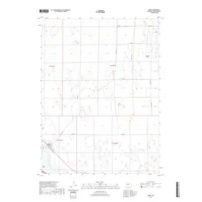 2017 Map of Brady, 2017 Print