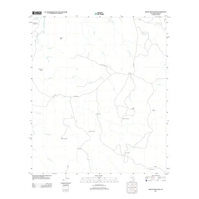 2013 Map of Brady Mountain, 2013 Print