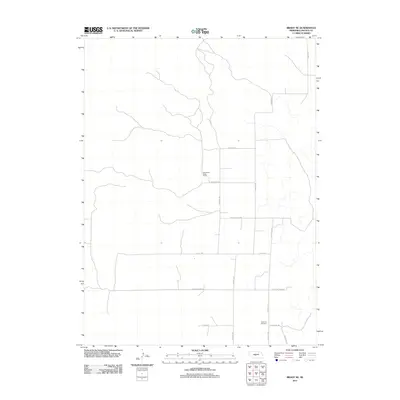 2011 Map of Brady NE, 2011 Print