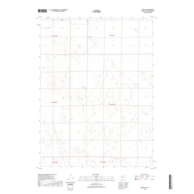 2017 Map of Brady NW, 2017 Print
