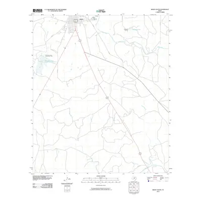 2010 Map of Brady South, 2010 Print