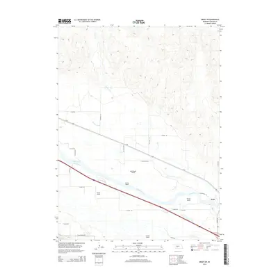 2014 Map of Brady SW, 2014 Print