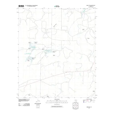 2010 Map of Brady SW, 2010 Print