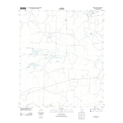 2013 Map of Brady SW, 2013 Print