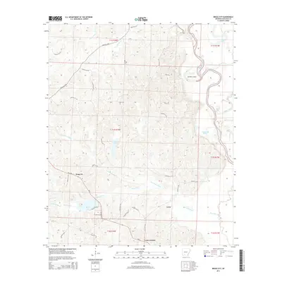 2014 Map of Bragg City, 2014 Print