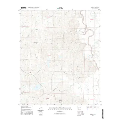 2017 Map of Bragg City, 2017 Print