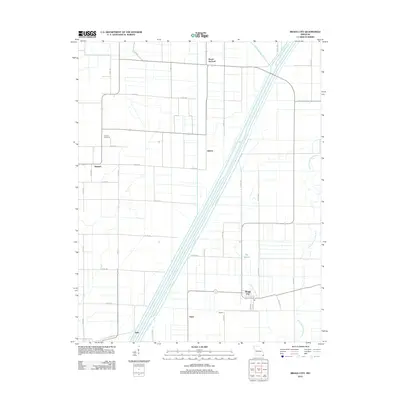 2012 Map of Bragg City, 2012 Print