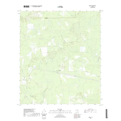 2019 Map of Bragg, 2019 Print