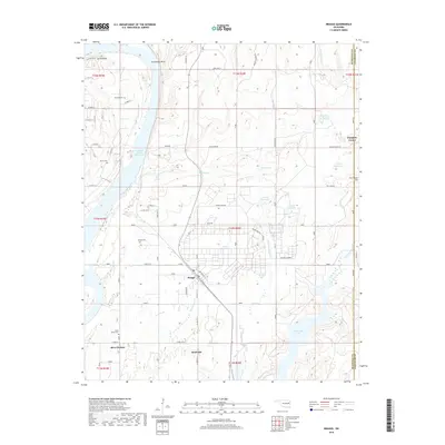 2018 Map of Braggs, 2018 Print