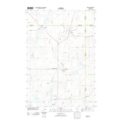 2013 Map of Braham, 2013 Print