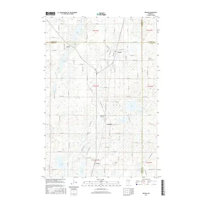 2016 Map of Braham, 2016 Print