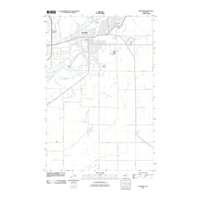 2010 Map of Brainerd, 2010 Print