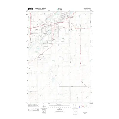 2013 Map of Brainerd, 2013 Print