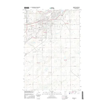 2016 Map of Brainerd, 2016 Print