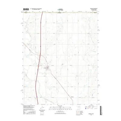 2016 Map of Braman, 2016 Print