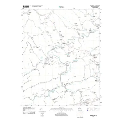 2011 Map of Bramwell, 2011 Print