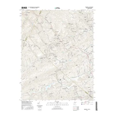 2016 Map of Bramwell, 2016 Print