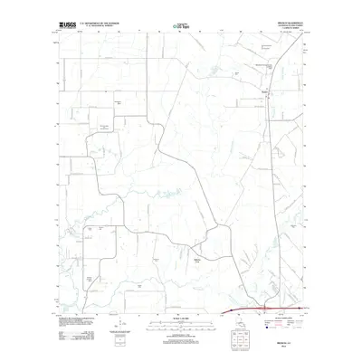 2012 Map of Branch, 2012 Print