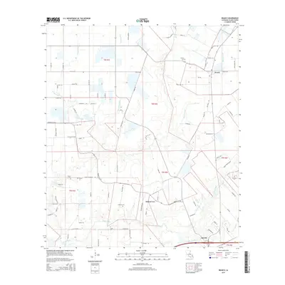 2015 Map of Branch, 2015 Print