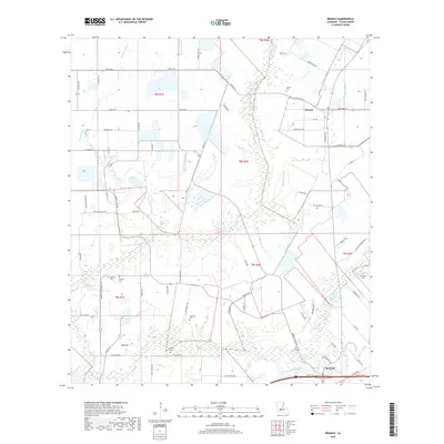 2018 Map of Branch, 2018 Print