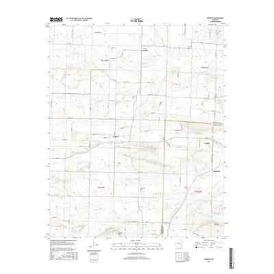 2017 Map of Branch, 2017 Print