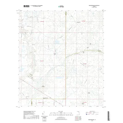 2018 Map of Branchborough, 2018 Print