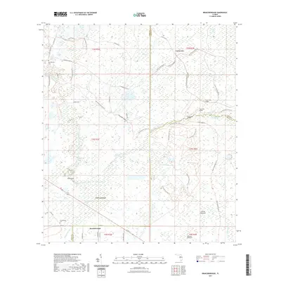 2021 Map of Branchborough, 2021 Print