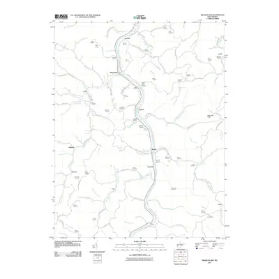 2011 Map of Branchland, 2011 Print