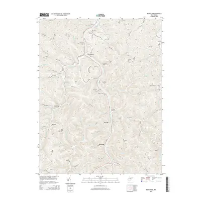 2014 Map of Branchland, 2014 Print