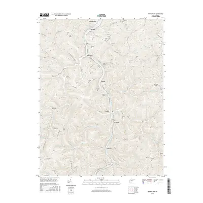 2016 Map of Branchland, 2016 Print