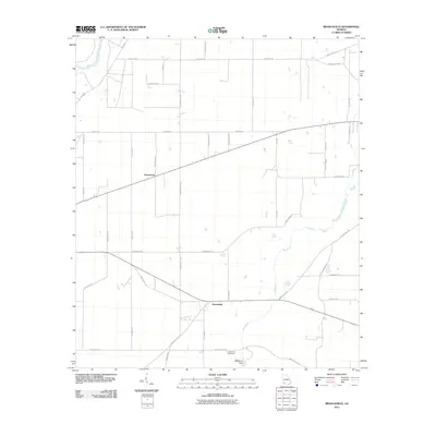 2011 Map of Branchville, 2011 Print