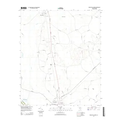 2014 Map of Branchville North, 2014 Print