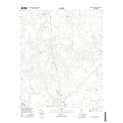 2017 Map of Branchville North, 2017 Print