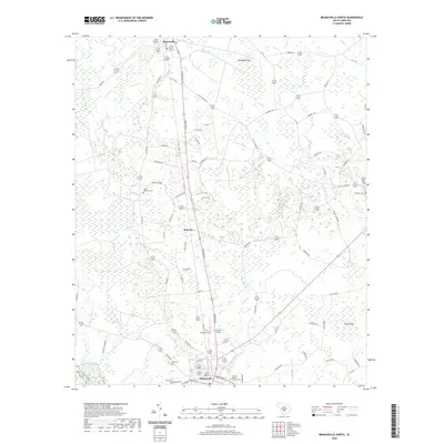2020 Map of Branchville North, 2020 Print
