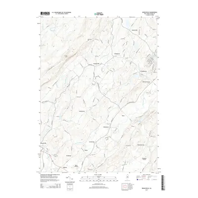 2014 Map of Branchville, 2014 Print
