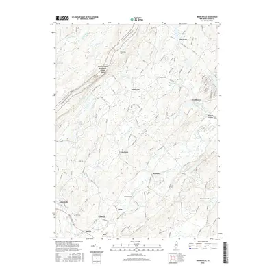 2016 Map of Branchville, 2016 Print