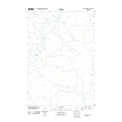 2011 Map of Brandenberg, 2011 Print