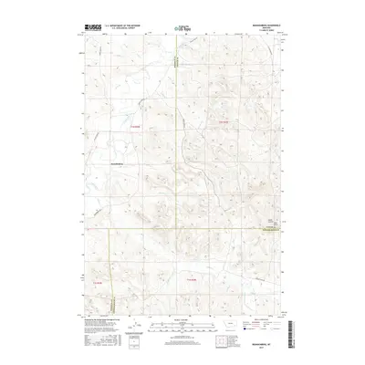 2017 Map of Brandenberg, 2017 Print