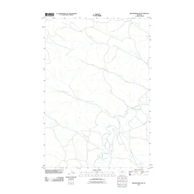 2011 Map of Brandenberg NW, 2011 Print
