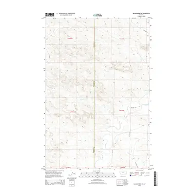 2014 Map of Brandenberg NW, 2014 Print