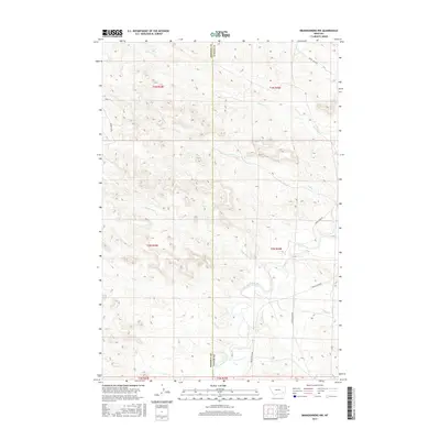 2017 Map of Brandenberg NW, 2017 Print
