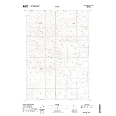 2020 Map of Brandenberg NW, 2020 Print