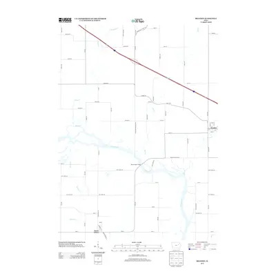 2013 Map of Brandon, 2013 Print