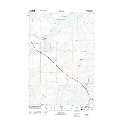 2013 Map of Brandon, 2013 Print