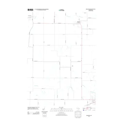 2013 Map of Brandon, 2013 Print