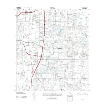 2012 Map of Brandon, 2012 Print