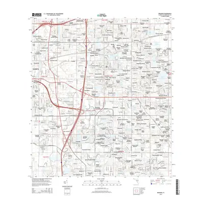 2015 Map of Brandon, 2015 Print