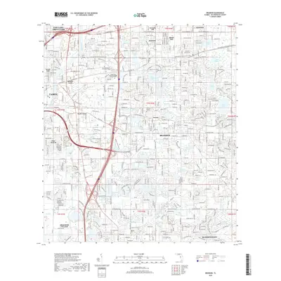 2018 Map of Brandon, 2018 Print