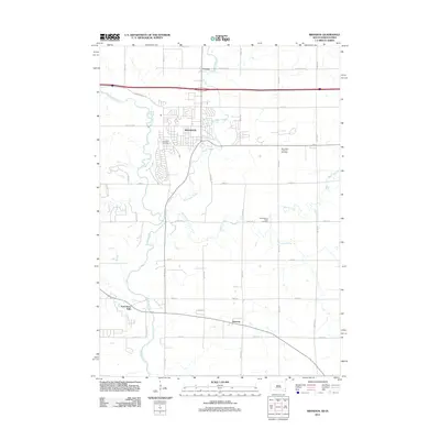 2011 Map of Brandon, 2011 Print